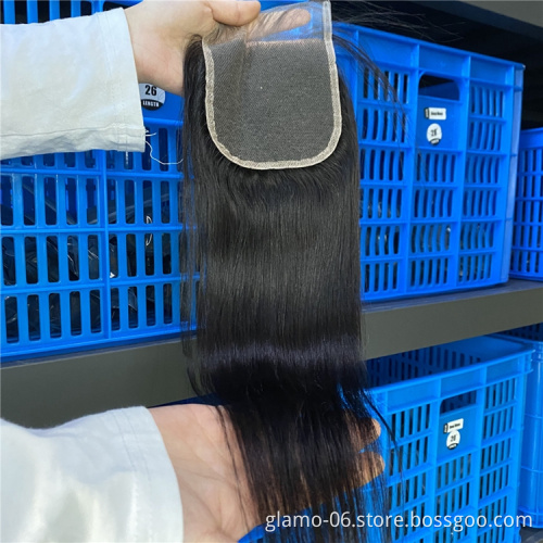 100% Virgin Brazilian Lace Frontal Closure 13X4,Indian Virgin Hair Wet And Wavy Closure,Closure With Baby Hair